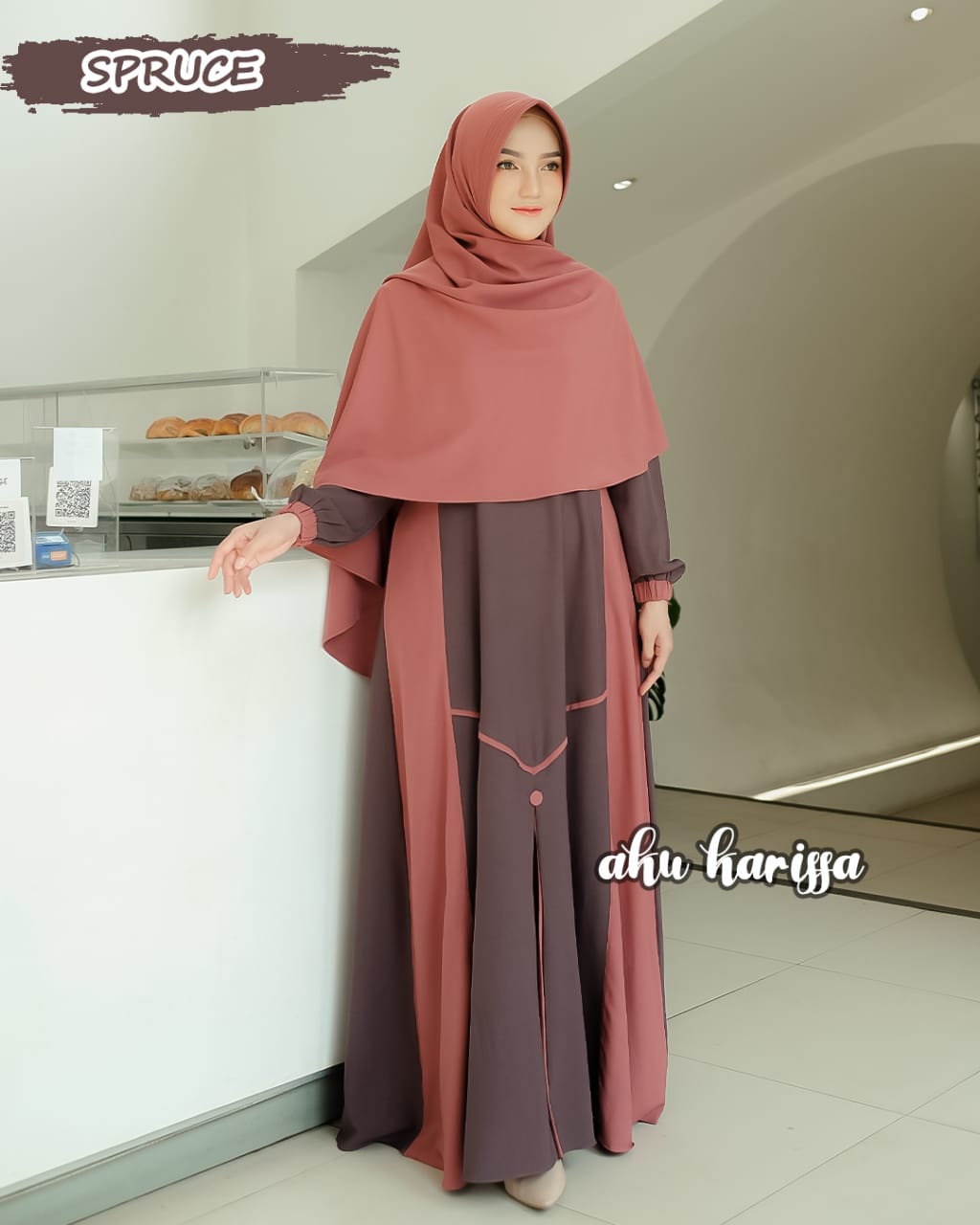 Set gamis syar'i Mayza by akukarisa